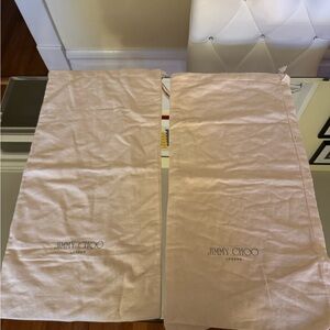Jimmy Choo Tall Boot Dust Bags